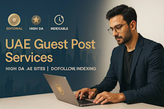 high da dr uae guest post full indexable dofollow backlinks