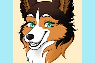 draw an amazing furry icon for you