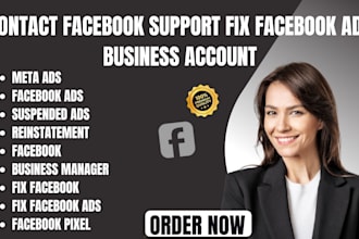 reliable fix and full support for your facebook ads business account problems