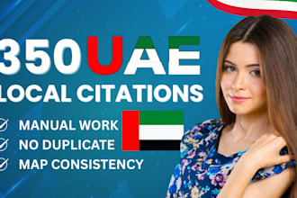 do 350 uae, dubai local citation and directory submissions for local SEO