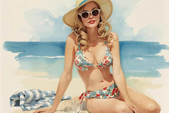 do a pin up girl and pin up girl