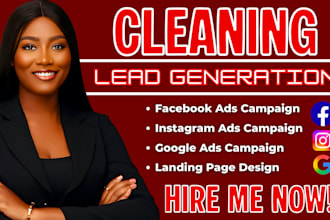 cleaning leads cleaning facebook ads cleaning google ads cleaning video ads