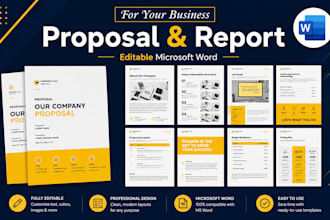 format and design your proposal or report