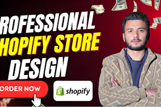 build shopify website, design or re design shopify store, dropshipping store