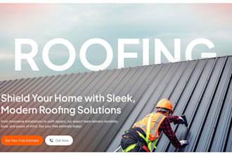 build handyman website, hvac website and roofing website hvac plumbing website