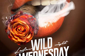 design birthday, nightclubs, party flyer and event posters