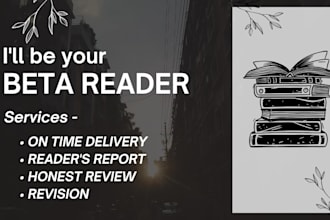 beta read scifi, thriller, fantasy, mystery books and feedback