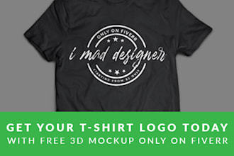 design a simple t shirt for you fast