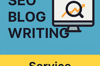 write SEO friendly blog posts for your website or brand