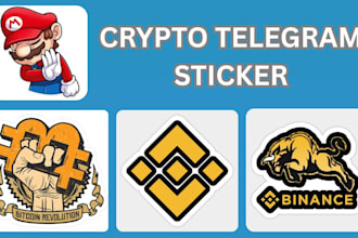 brainstorm viral crypto meme token logo, meme coin and stickers