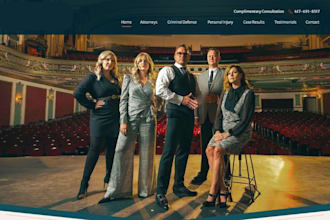 build legal lawyer website, law firm website, notary website attorney website