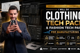 do clothing tech pack fashion tech pack