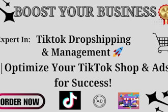 set up tiktok dropshipping shop manage optimize tiktok shop tik tok ads