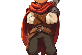do simple 2d game characters