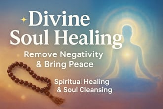 provide divine soul healing for peace and positivity
