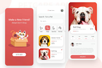 develop multi vendor pet supplies app, pet services marketplace, pet product app