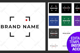 give you a direct link to this logo design template to edit