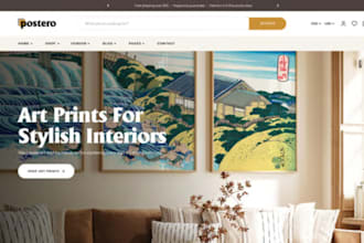 design wall art shopify store wall art store print on demand wall art website