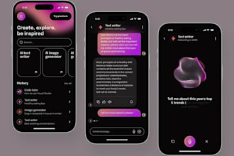 build ai languages translator app, ai speech app, ai video translator app