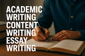 create content, write essays and do academic research