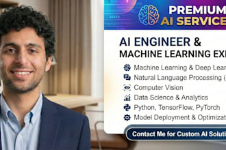 develop ai, machine learning, and deep learning solutions