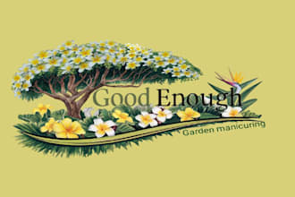 design  logo for your home garden  landscaping business