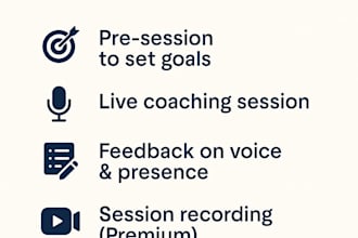 coach your public speaking and career confidence