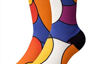design custom and unique socks design