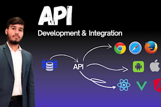 develope or integrate API in django or flask