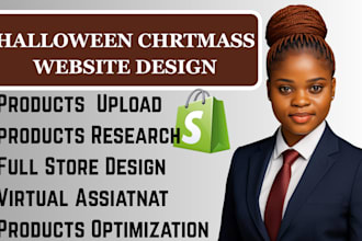 build uk usa shopify new year and christmas dropshipping black friday  website