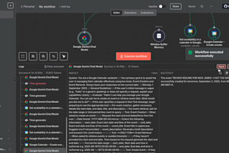 develop professional n8n automation workflows and custom ai agents