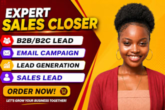 do b2b lead generation email list building and prospect list