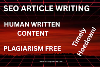 do SEO blog writing and articles writing