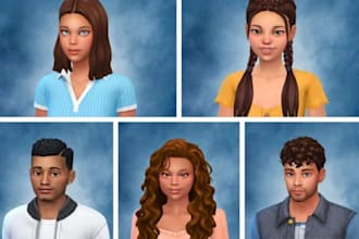 do create a realistic and custom sim for your sims 3, sims 4 character