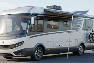 create 3d rv, motorhome, food truck, camper, caravan, trailer, car or fivem car