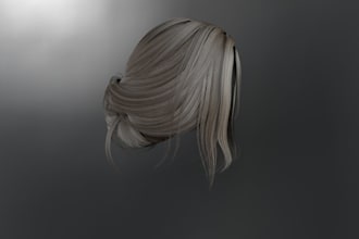 design a stylized ugc roblox hair and ugc roblox accessories
