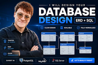 design your database schema and erd for your app