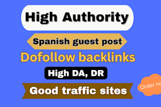 do spanish guest posts on spain, argentina, mexico, chile, peru, sites, etc