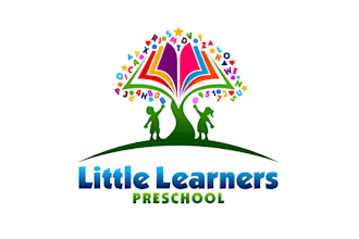 create a custom kids, children preschool logo design