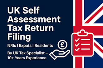 prepare, review UK self assessment sa100 tax return for expats nris and resident