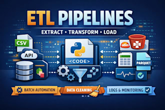 build a python etl pipeline to automate your data