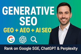 optimize your site for generative engines, chatgpt, google sge, perplexity