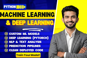 build python machine learning, deep learning, and nlp models