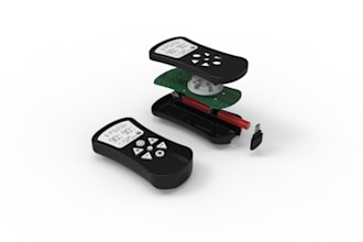custom plastic mold enclosure for electronics device, sheet metal and 3d housing