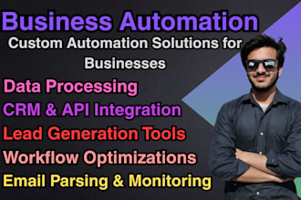 build lead generation tools email parsing bot automation data scraping python