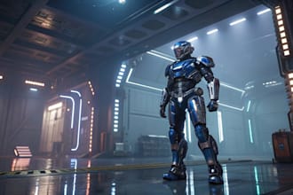 make custom robot mecha art