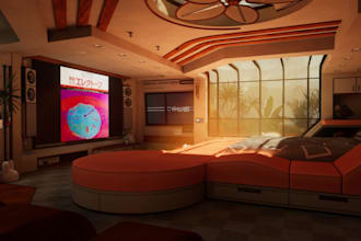 create custom vrchat world vrcha clubs game environment 3d game asset for vrchat