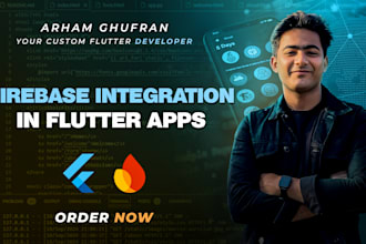 integrate firebase auth, firestore, and cloud functions into your flutter app