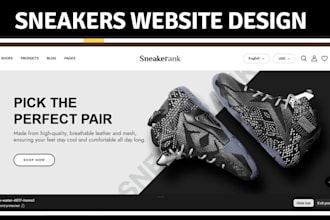 design sneakers shoe shopify store footwear air jordan canvas shopify website