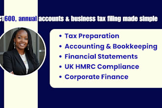 prepare ct600, corporation tax return, and hmrc filing for UK companies